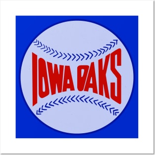 Defunct Iowa Oaks Baseball 1974 Posters and Art